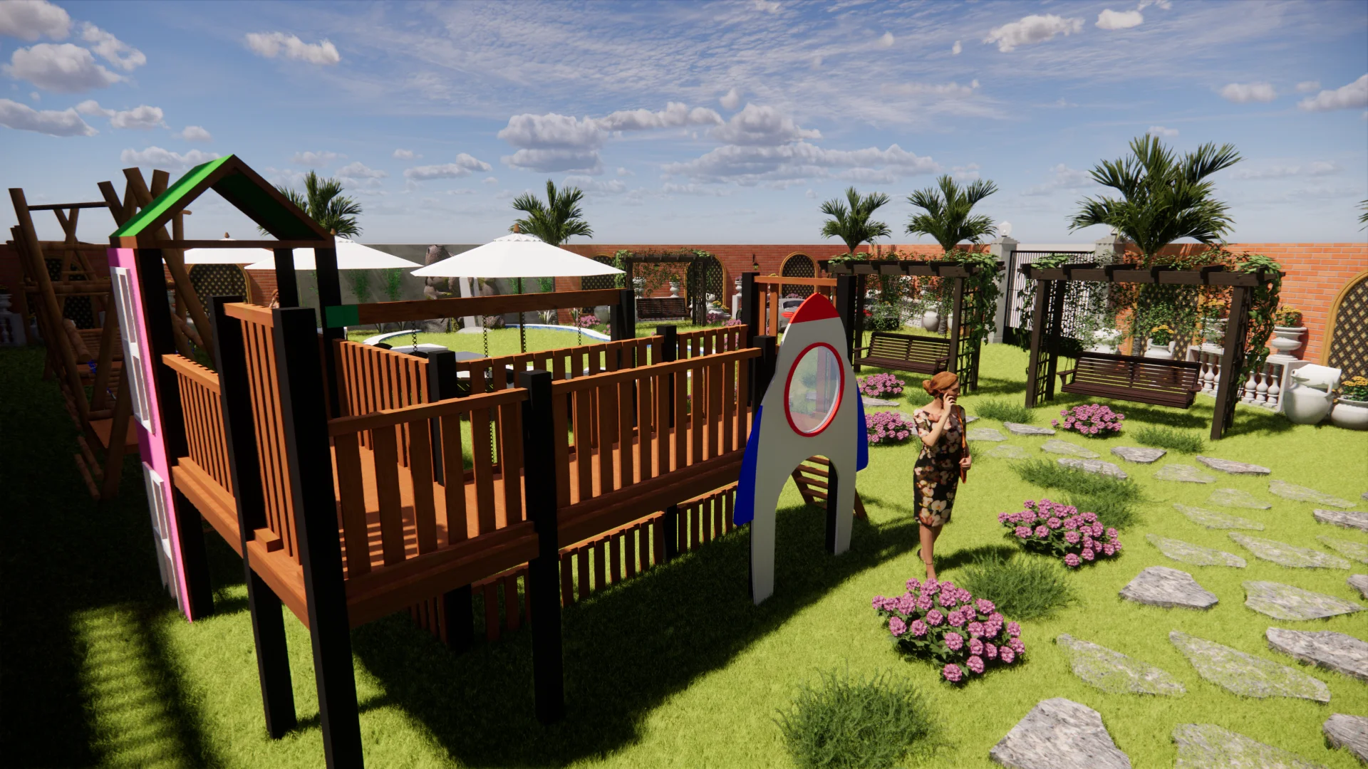 Casa de Eventos Las Cascadas 12